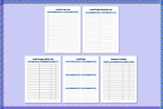 Craft Planner For Canva KDP, a Stationery Template by Shumaya (Thumbnail 4 of 5)