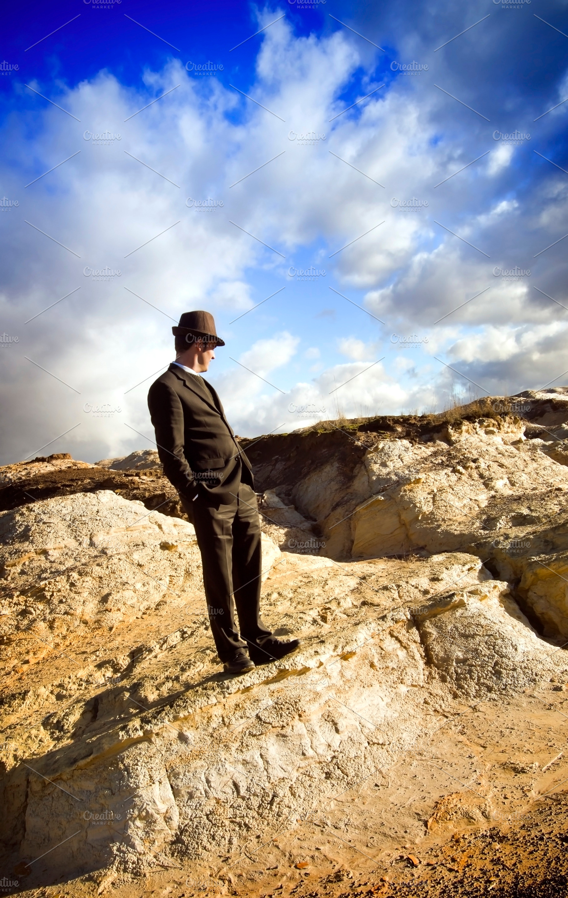 Man in Landscape, a Person Photo by THP Creative