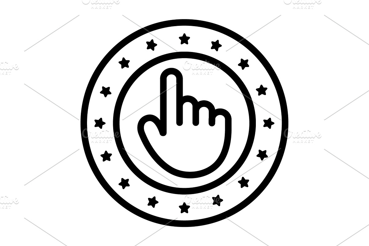 Ones oneself black icon, an Outline Icon by Creative priyanka