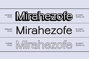 Belmein 3D, a Sans Serif Font by Craft Supply Co. (Thumbnail 2 of 8)