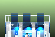 4 Exhibit Booth Design for TradeShow, an Architecture 3D Model by VisualCG (Thumbnail 22 of 28)