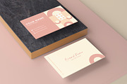Luna Grace –Minimalist Business Card, a Marketing Template by Cubex Design (Thumbnail 3 of 5)