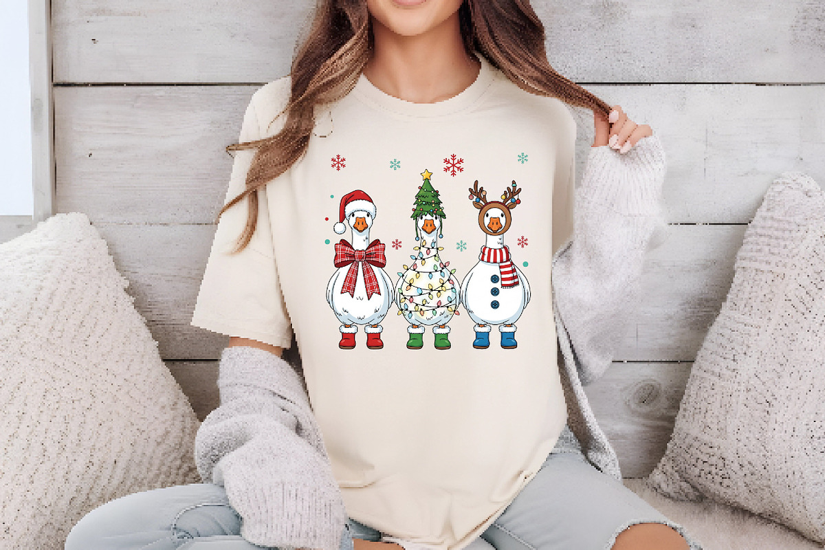 Funny Christmas Goose Png Christmas, an Illustration by Dream Creation (Photo 5 of 5)