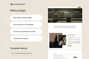 Squarespace Template: Linea, a Squarespace Template by Applet Studio (Thumbnail 3 of 6)