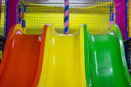 Children's slides colored