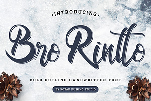 Bro Rintto Font