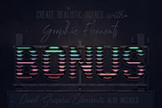 Colorful Neon 3D Lettering, a Graphic by TVartworks (Thumbnail 4 of 13)