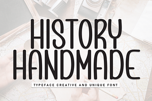 History Handmade Script Font