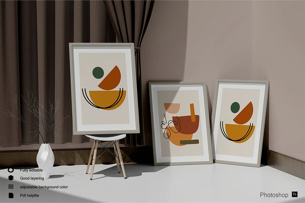Frame Mockup, an Advertising Mockup by zpackcreative
