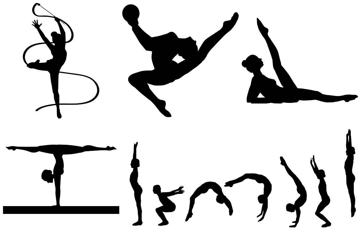 Gymnastics (Men/Women) AI EPS PNG, an Illustration by FrankiesDaughtersDesign (Photo 5 of 8)