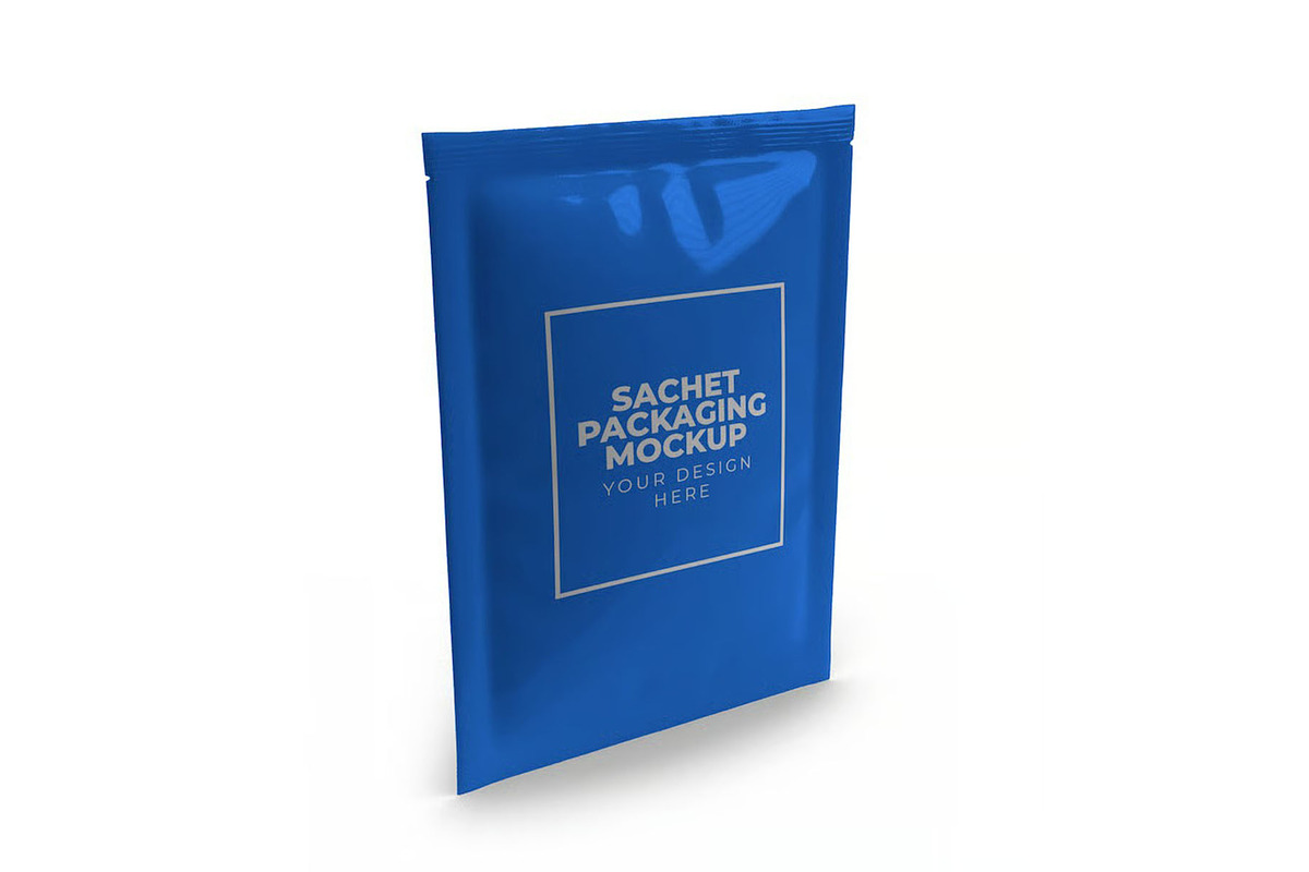 Sachet Packaging Mockup Set, a Packaging Mockup by DesignRushMarket (Photo 11 of 11)
