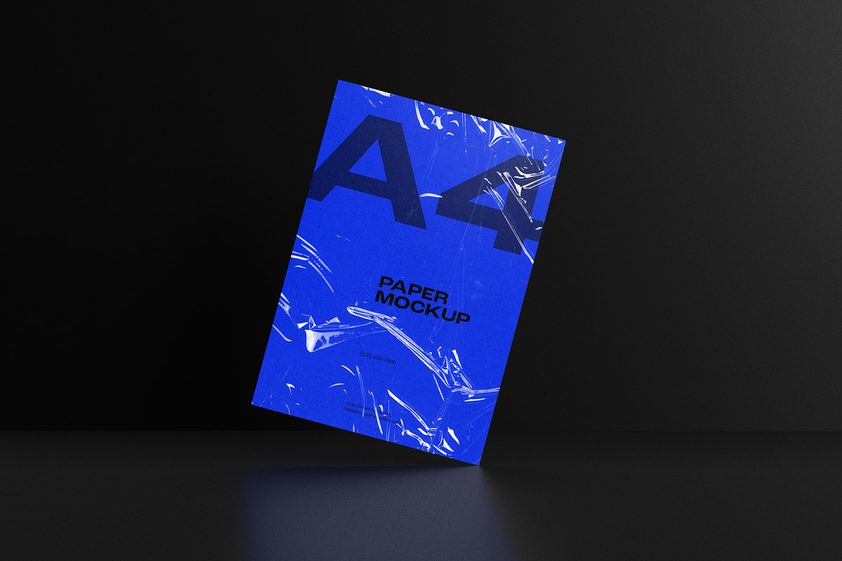 A4 Paper / Stationery Mockups, an Advertising Mockup by dpi (Photo 11 of 12)