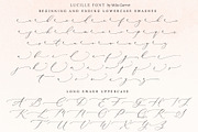 Lucille Wedding Calligraphy Font, a Script Font by Mila Garret (Thumbnail 10 of 13)