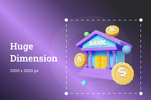 Investment 3D Illustration