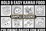 Bold and Easy Kawaii Food Coloring, a Food Illustration by Coco Bloom (Thumbnail 4 of 5)