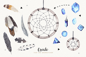 DREAMCATCHERS Watercolor Set