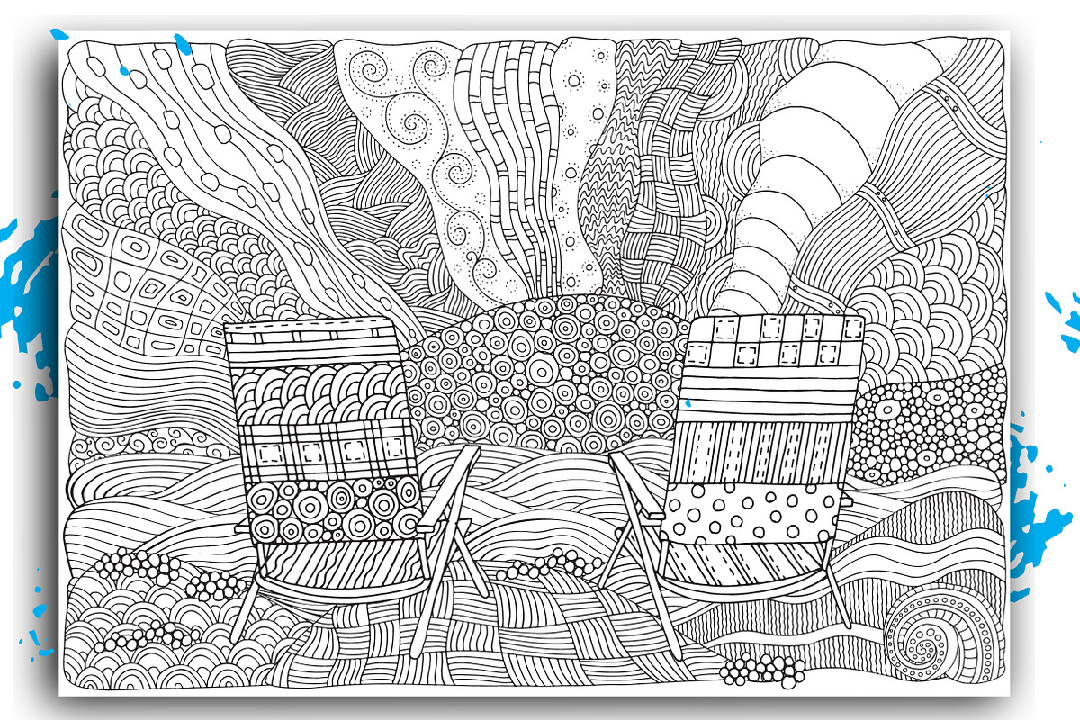 Seascapes black and white, an Object Illustration by ImHope (Photo 3 of 9)