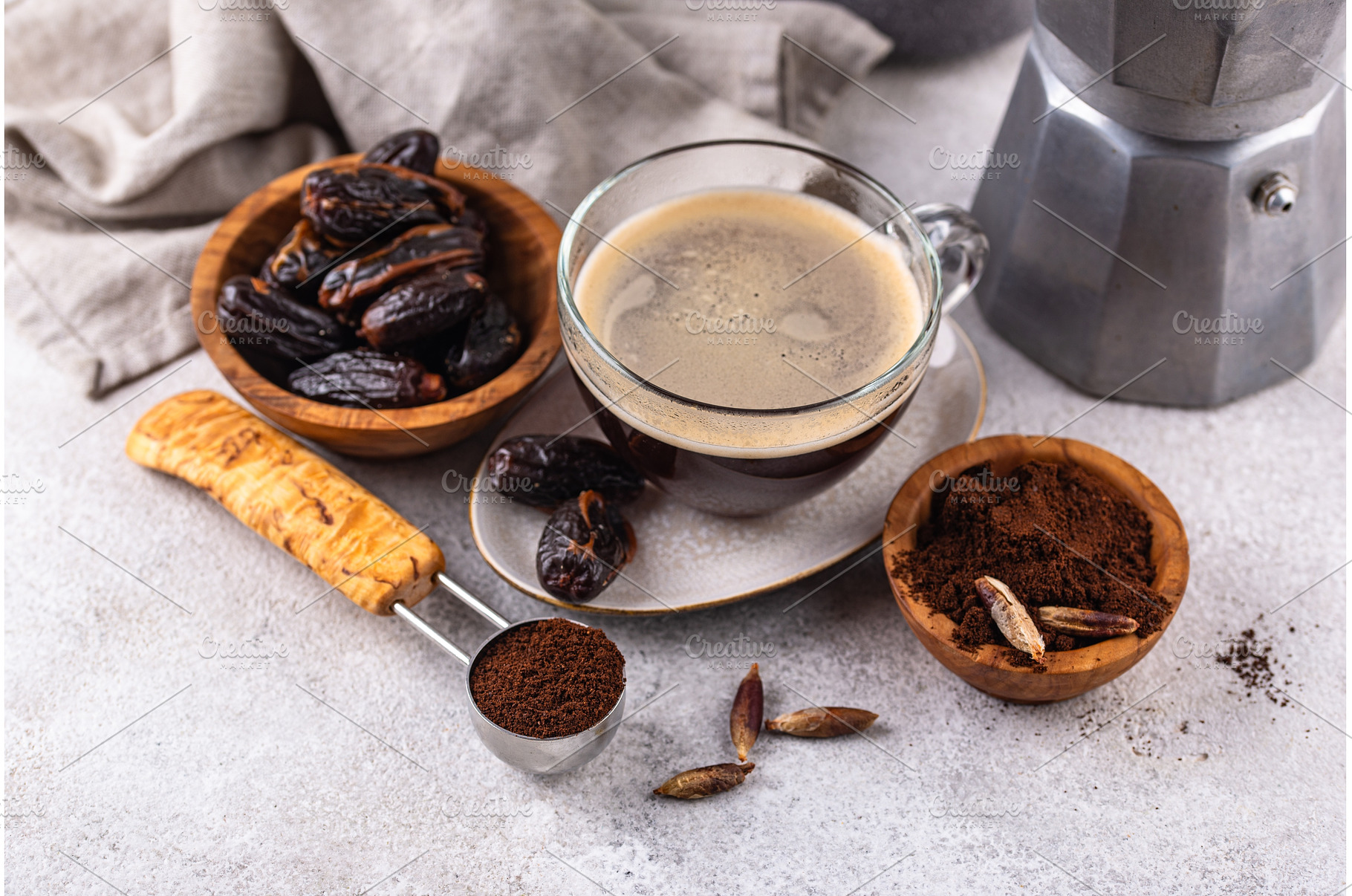 Coffee from date seed. Caffein free, a Food & Drink Photo by Yulia Furman