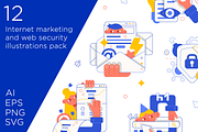 Internet marketing and web security, a Templates & Theme by katya_matya (Thumbnail 1 of 15)