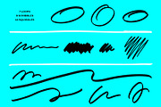 Marker - Lines, Squiggles, Arrows, an Object Graphic by Wes Franklin (Thumbnail 4 of 4)