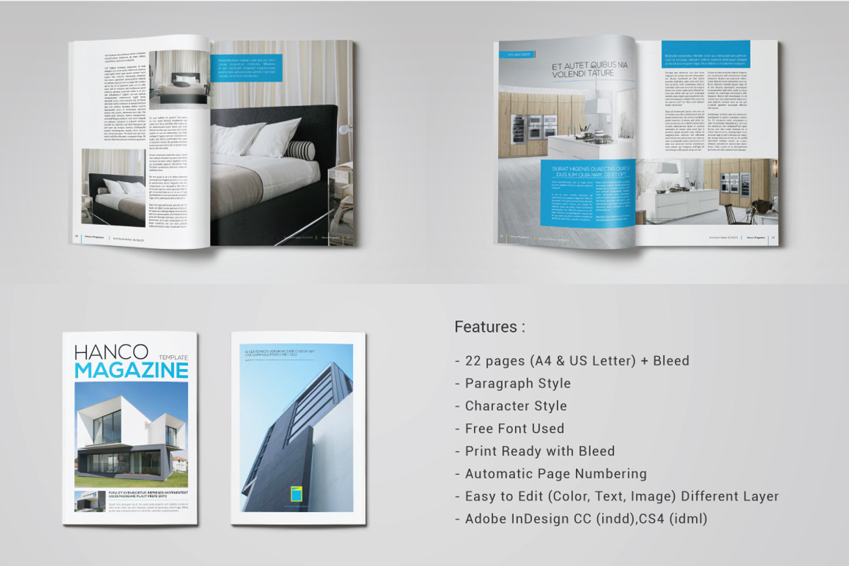 Hanco Magazine Template, a Magazine Template by banks (Photo 5 of 5)