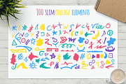 Funny Collage Kit, an Object Graphic by barsrsind (Thumbnail 8 of 14)