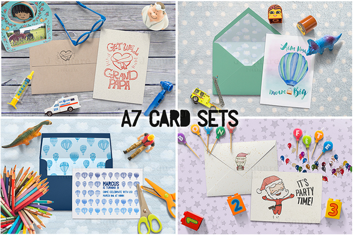 KidFriendlyProps&CardMockups, a Books & Magazine Mockup by JSquarePresents (Photo 5 of 10)