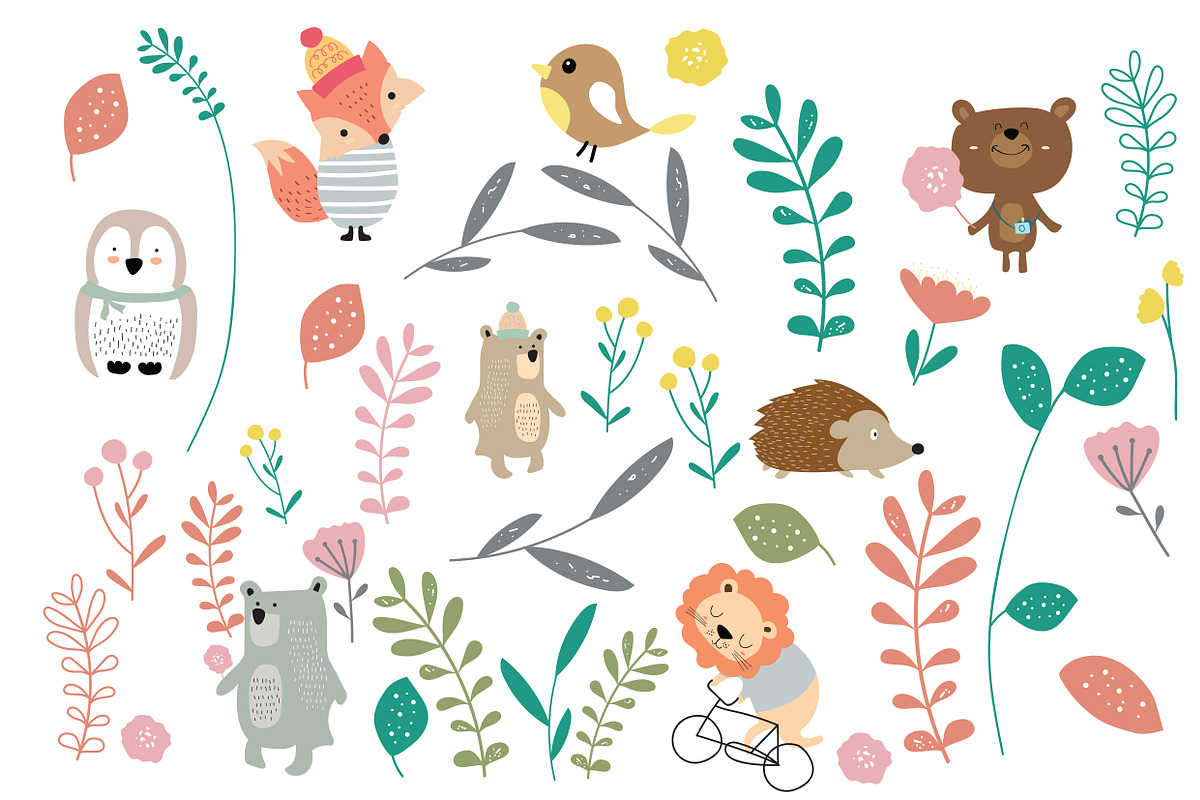 Calendar 2018 with cute animal 4#, a Card Template by Piixypeach (Photo 4 of 4)