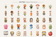 Groovy 70s Teacher Sublimation, a Decorative Illustration by Artnoy (Thumbnail 2 of 8)