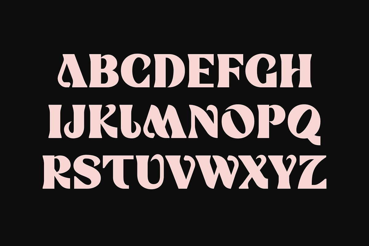 Unmatched - Stylish Display Font, a Sans Serif Font by HipFonts (Photo 4 of 9)