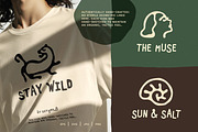 Salty Ink. Organic Shapes & Patterns, a Graphic by oxygen_8 (Thumbnail 8 of 11)