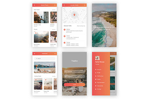 Yaatra - Travel & Tour Figma App