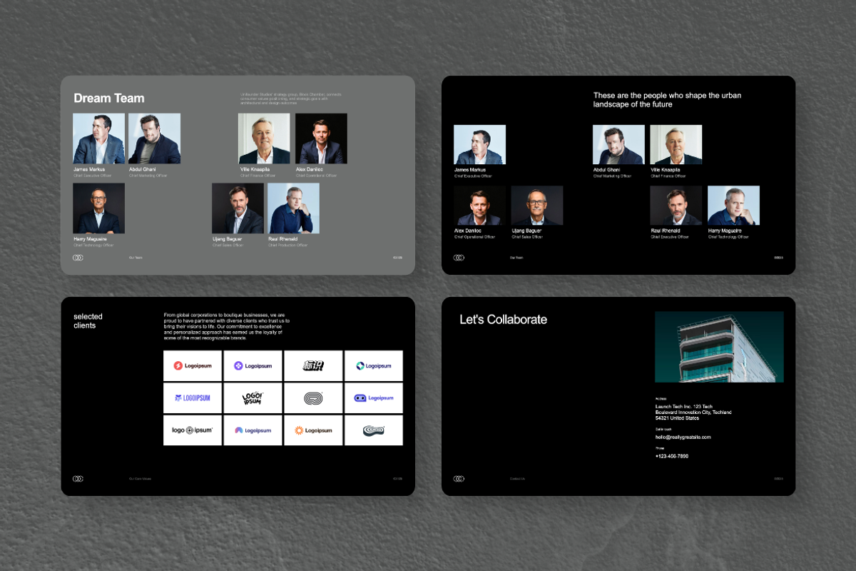 Unifounder Portfolio Keynote, a Presentation Template by Unich Design Bureau (Photo 5 of 7)
