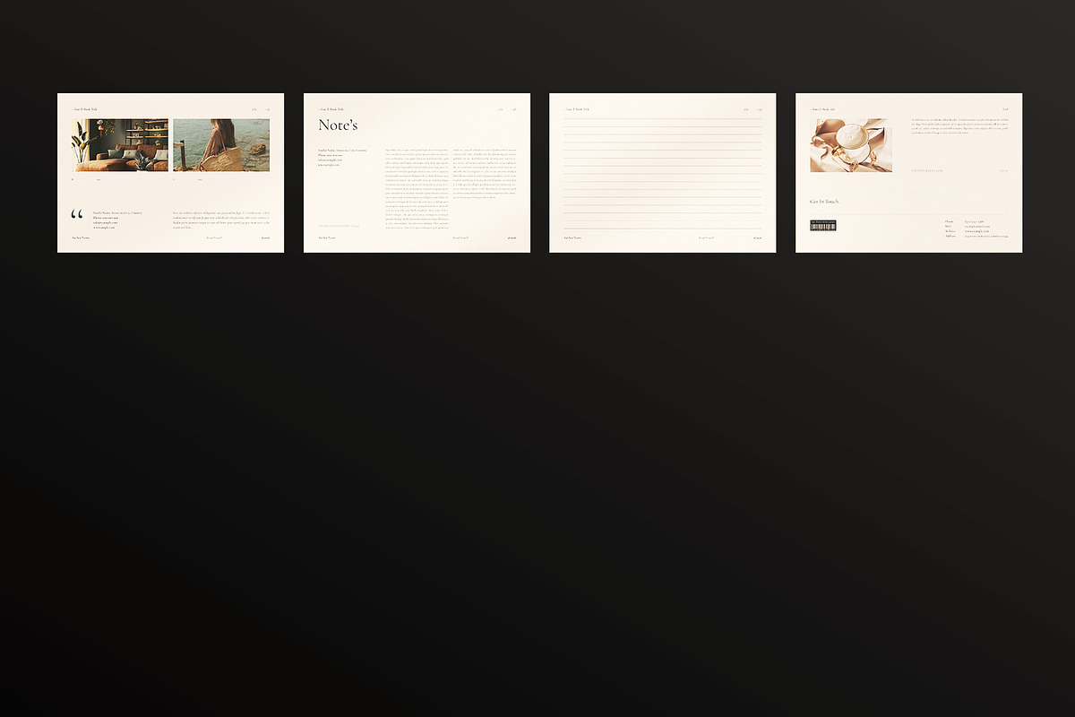 Digital E-Book Landscape Template, a Magazine Template by ArtisanaAura (Photo 18 of 18)