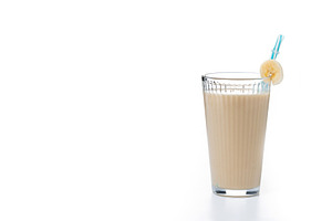 Fresh and healthy banana smoothie in, a Food & Drink Photo by etorres69