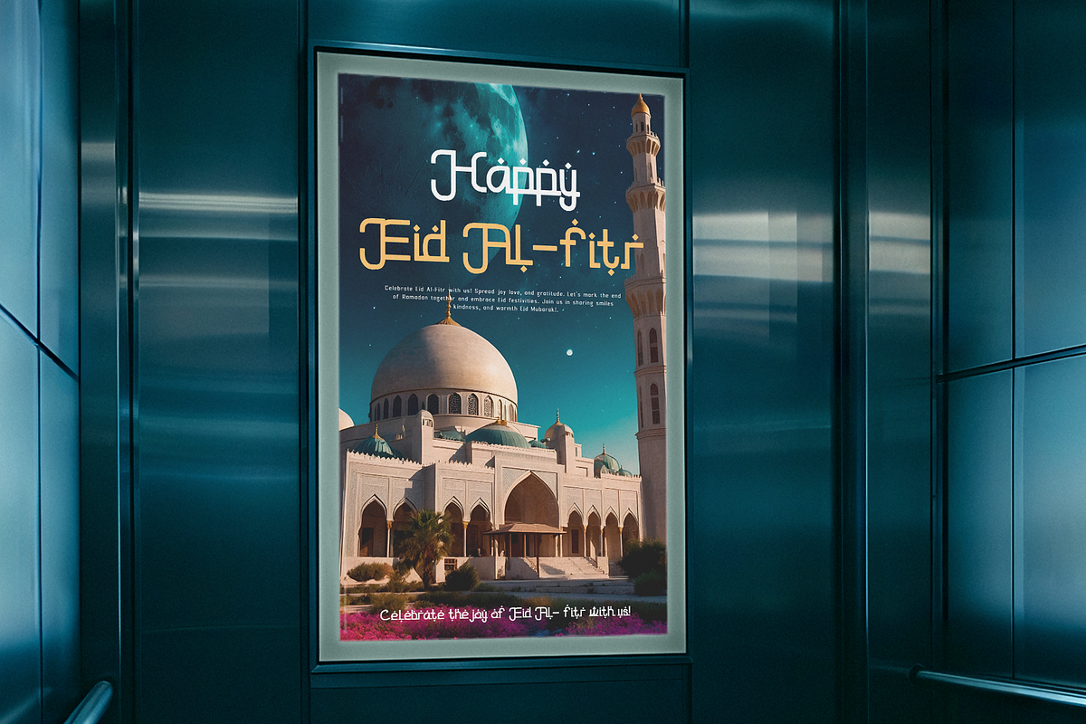 Kahfi - Modern Arabic Style Font, a Handwritten Font by overlaytemplates (Photo 3 of 5)