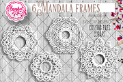 Mandala Cutting File SVG, a Graphic by SparkalDesigns (Thumbnail 1 of 2)
