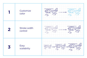 Medical Line Icon Set