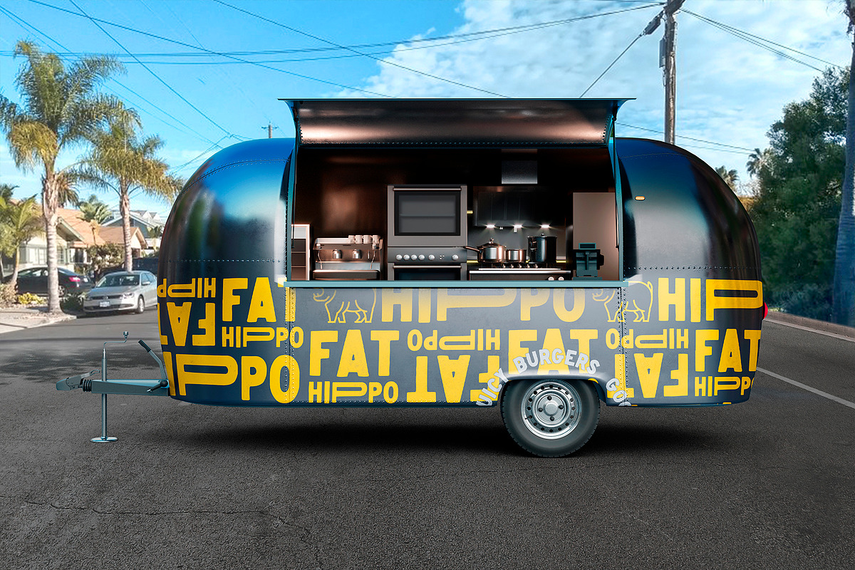 Food Truck Vol.3. PSD Mockup, a Product Mockup by Egor Shkolnikov (Photo 5 of 8)