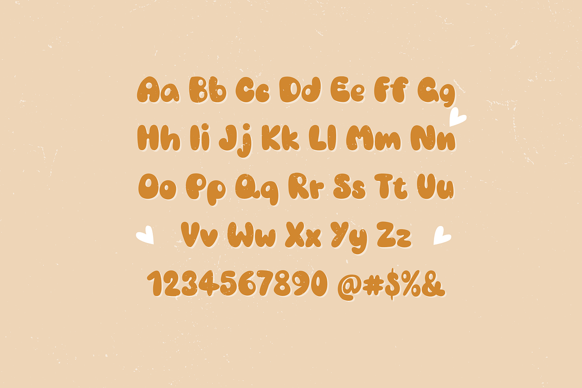 Love bink font, a Handwritten Font by JJuta (Photo 3 of 8)