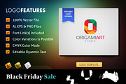 Origami Art - Logo Template, a Branding & Logo Template by DynamikMedia (Thumbnail 1 of 5)