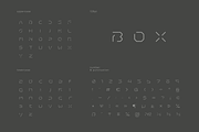 Goxve Futuristic Tech Font, a Font by baqoos (Thumbnail 7 of 7)