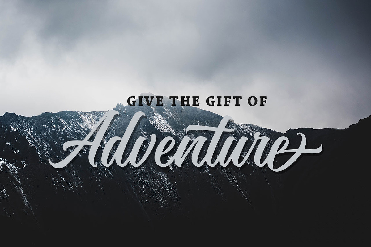 Nostalgic Script, a Script Font by joelmaker (Photo 4 of 12)