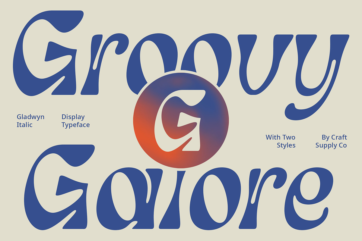 Gladwyn, a Sans Serif Font by Craft Supply Co. (Photo 8 of 8)