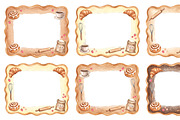Watercolor Borders Clipart Set, an Object Graphic by RAHMAT (Thumbnail 9 of 15)