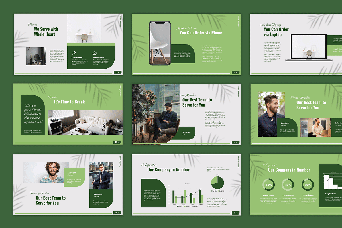 Furniture Bundle Templates, a Presentation Template by deTheme (Photo 11 of 12)