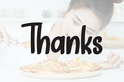 Delicious | Script Font, a Script Font by Scratchones (Thumbnail 8 of 8)