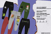 SWEATPANTS MOCKUP, a Shirt Mockup by Easybandits (Thumbnail 2 of 3)