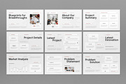 White Project Proposal Google Slide, a Presentation Template by graphicook (Thumbnail 2 of 4)