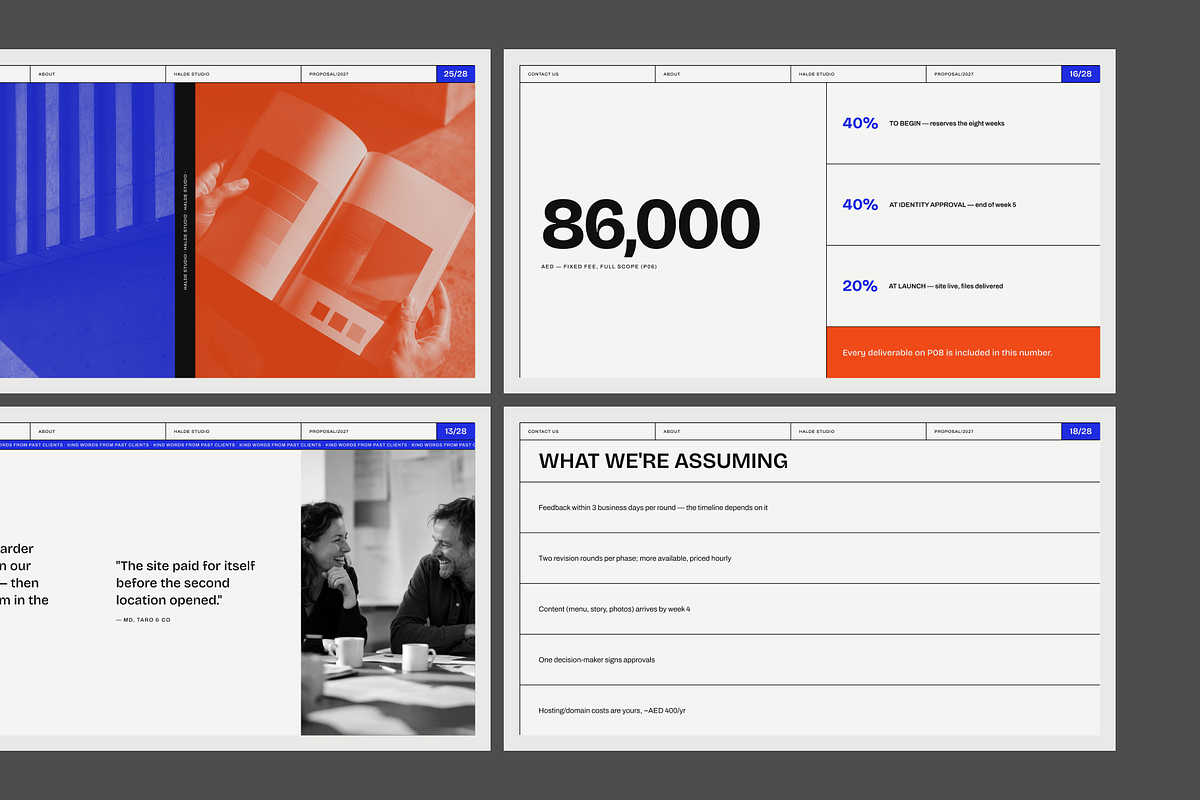 Scope -PPT-Figma Client Proposal Kit, a Presentation Template by xStudio (Photo 4 of 5)